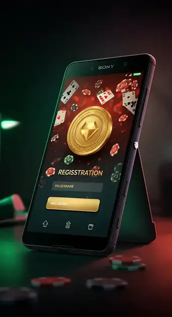 Une interface utilisateur montrant le processus d'inscription étape par étape sur Betonred Casino avec des champs pour l'e-mail, le mot de passe et la sélection de la devise.